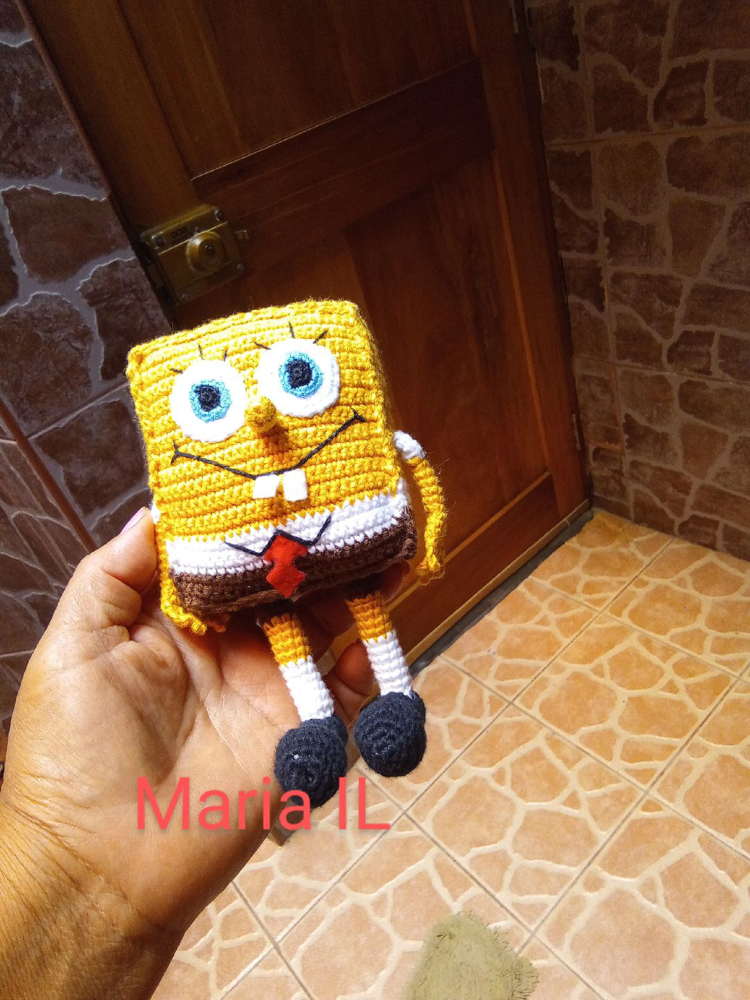 Patrón Amigurumi Bob Esponja Gratuito - Instrucciones Paso a Paso