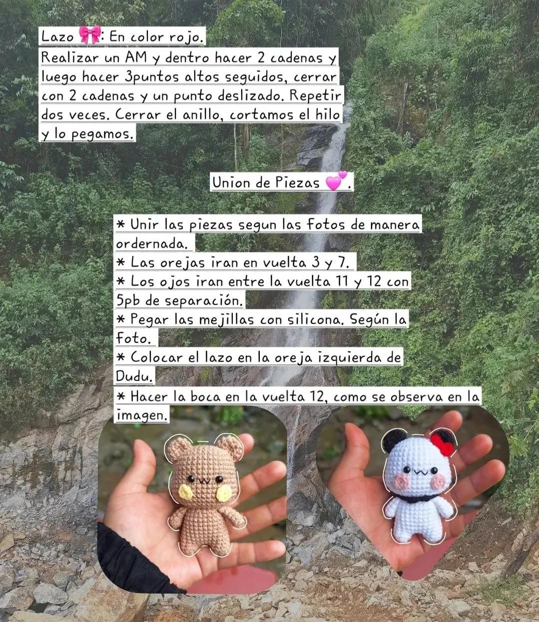 Patrón Amigurumi Bubu y Dudu Gratis