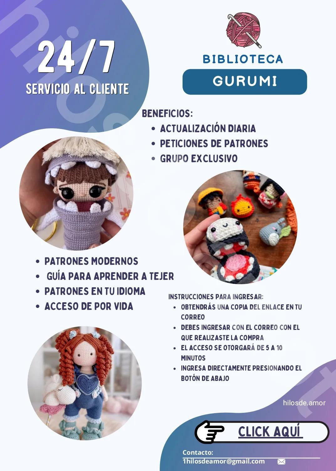 Patrón Amigurumi Bubu y Dudu Gratis