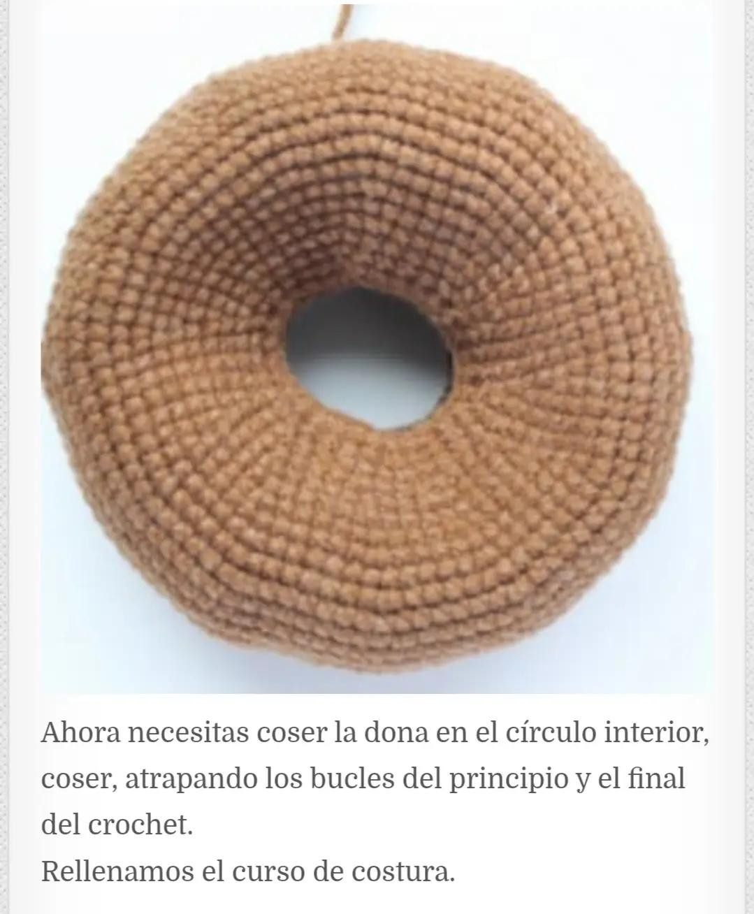 Patrón Amigurumi Búho Donut Gratis: Guía paso a paso con materiales y abreviaturas