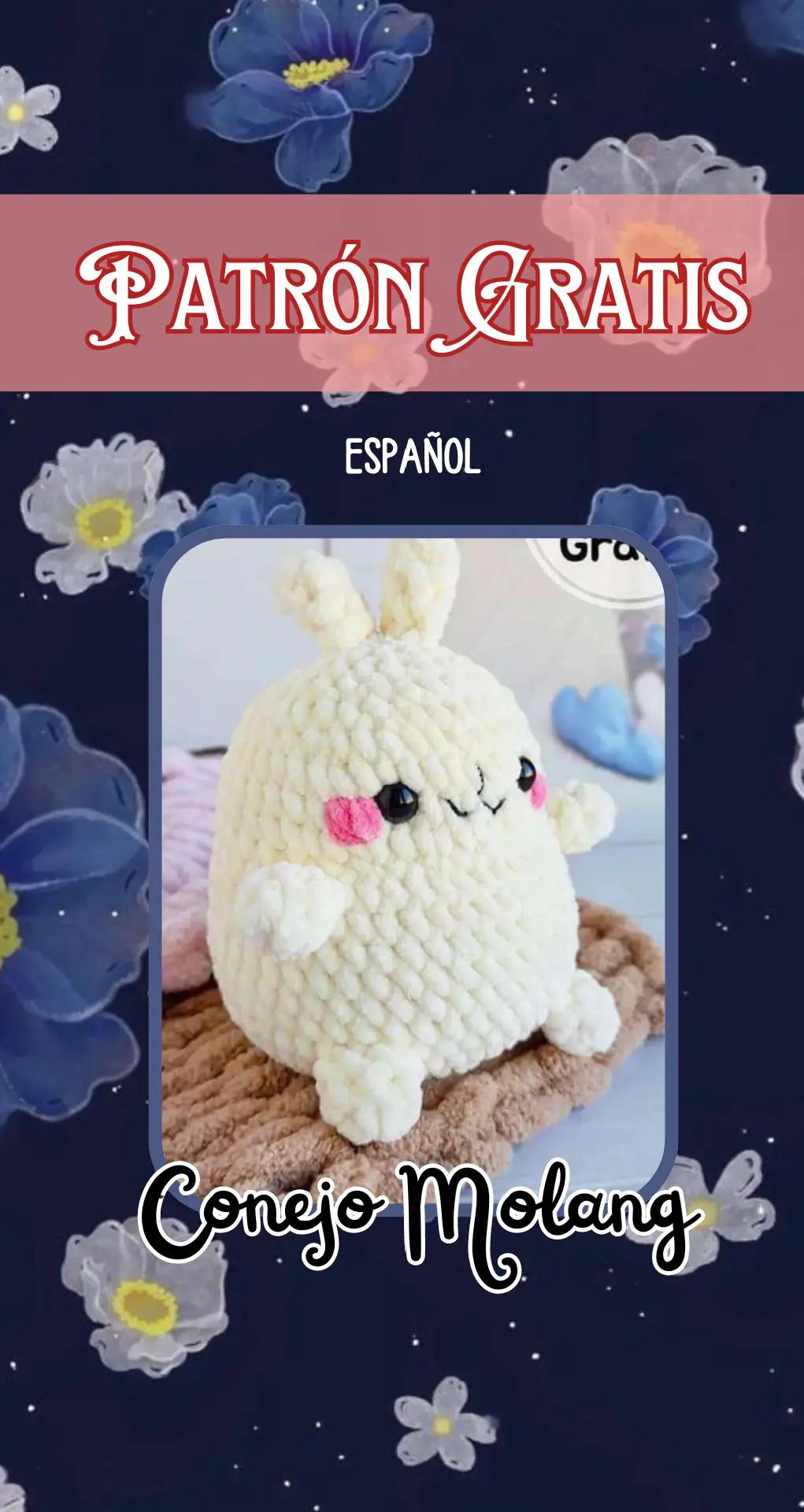 Patrón Amigurumi Conejo Molang PDF Gratis