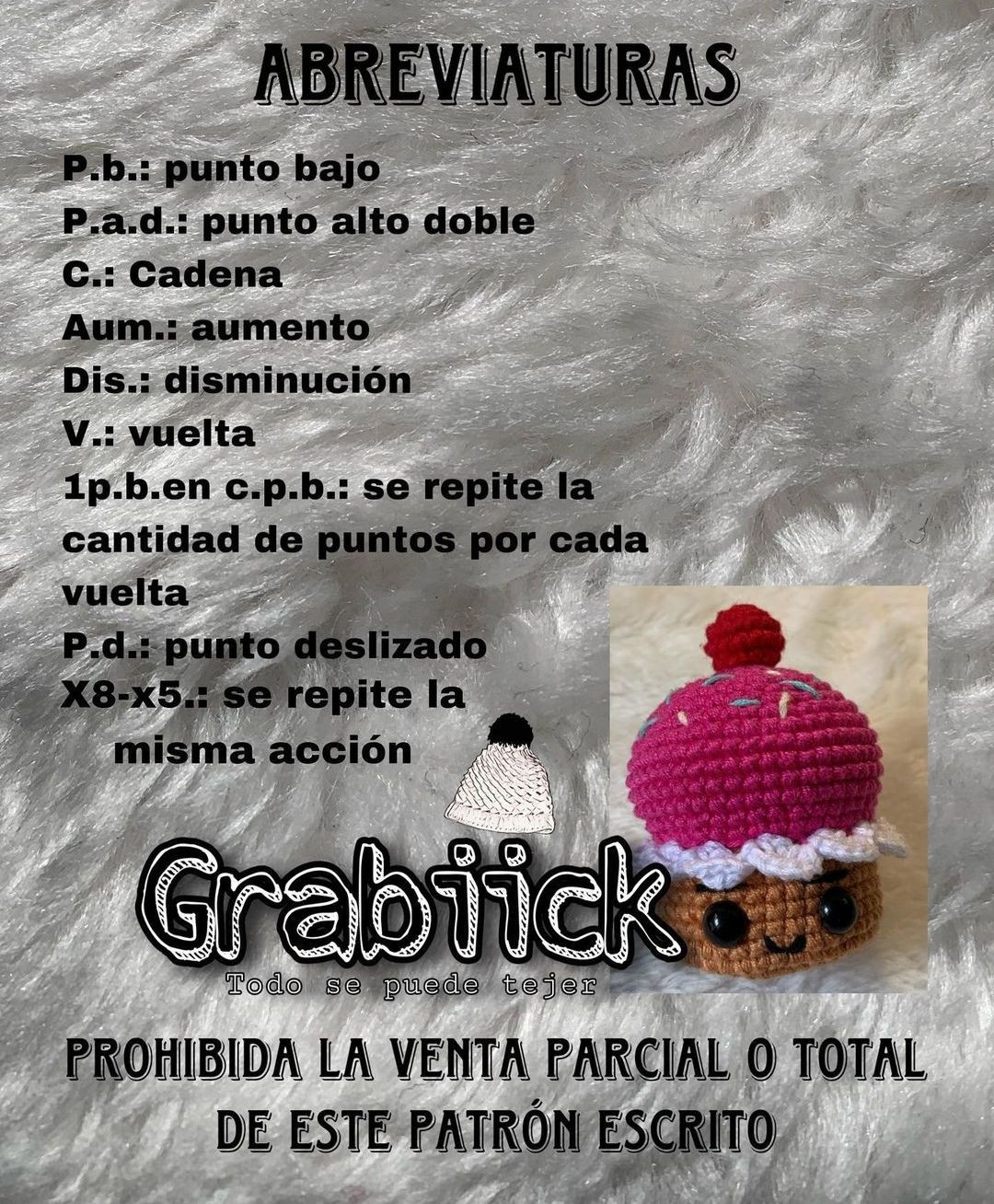 Patrón Amigurumi Cupcakes Abuelitas: Guía Paso a Paso y Materiales