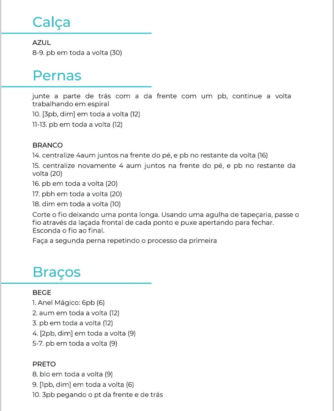 Patrón Amigurumi Don Ramon con Barba y Gorro Azul