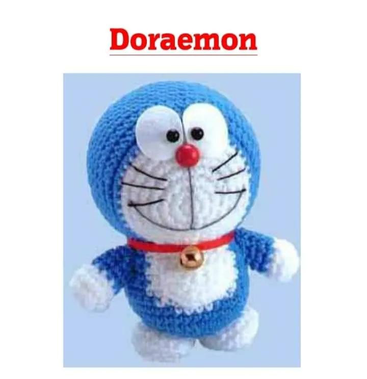 Patrón Amigurumi Doraemon: Guía de Muestreo Paso a Paso