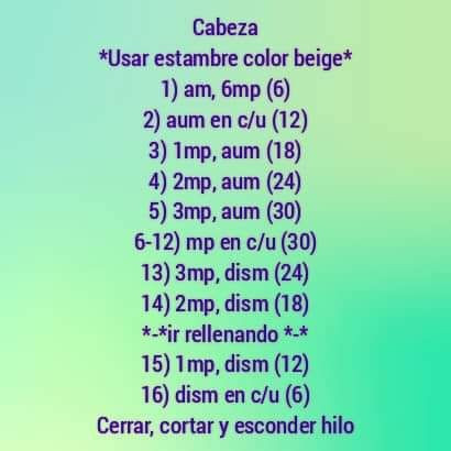 Patrón Amigurumi Enfermera Luz