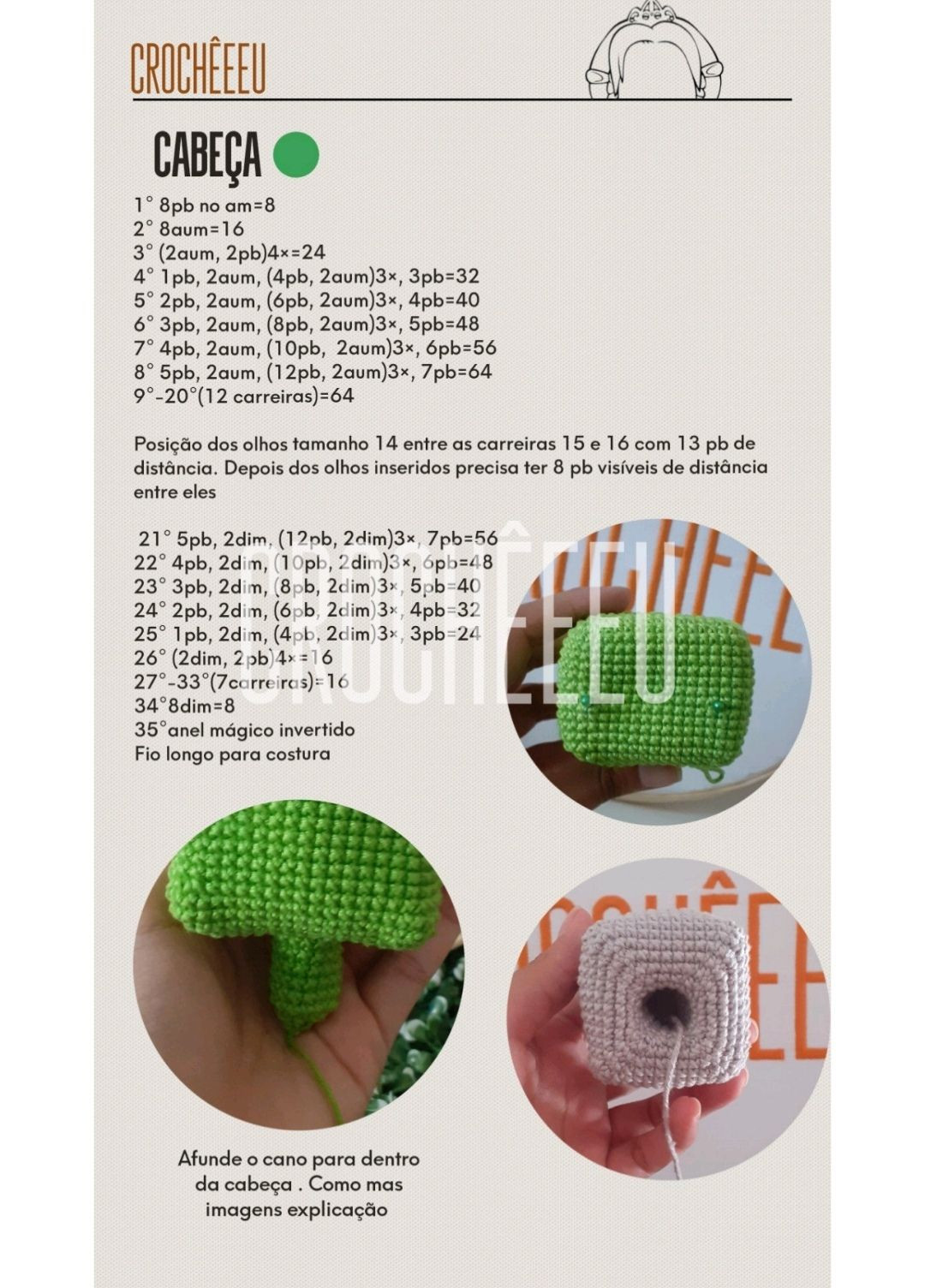 Patrón Amigurumi Fiona Crochet - Tutorial Completo