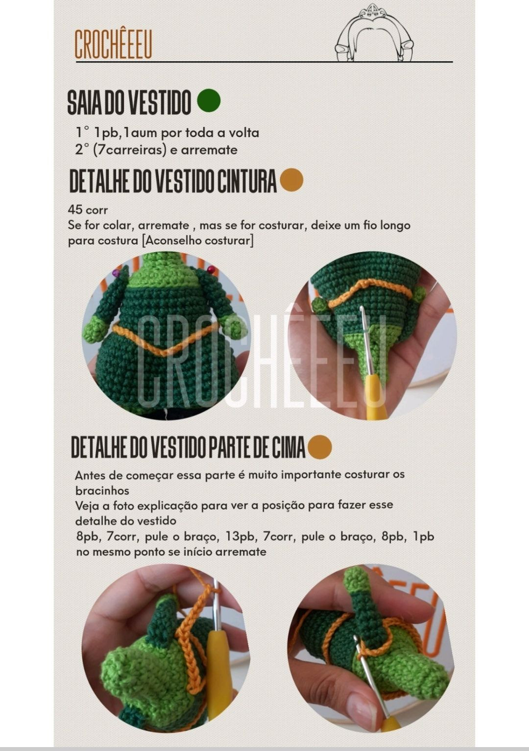 Patrón Amigurumi Fiona Crochet - Tutorial Completo