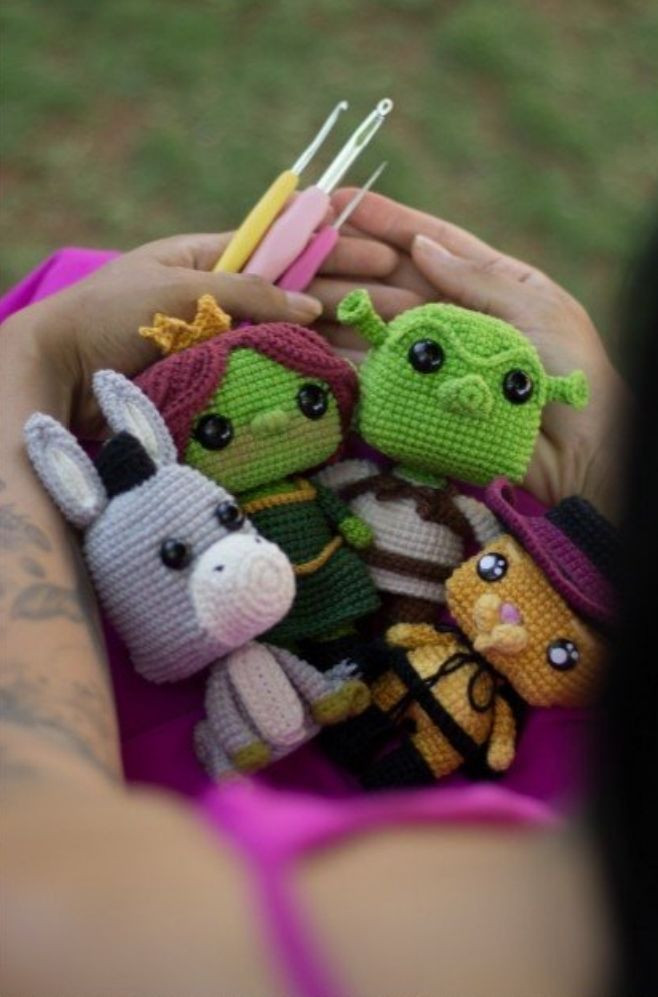 Patrón Amigurumi Fiona Crochet - Tutorial Completo