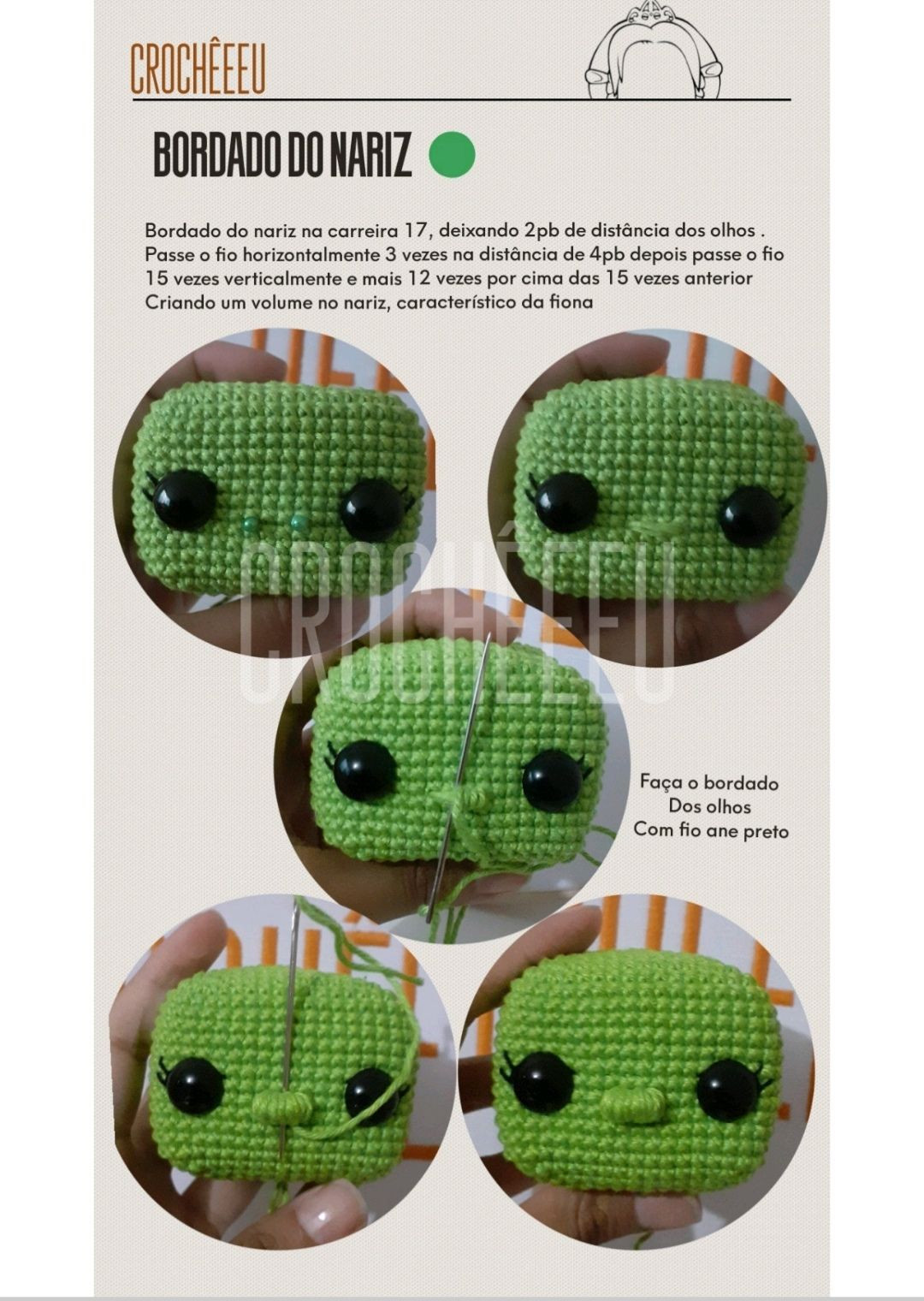 Patrón Amigurumi Fiona Crochet - Tutorial Completo