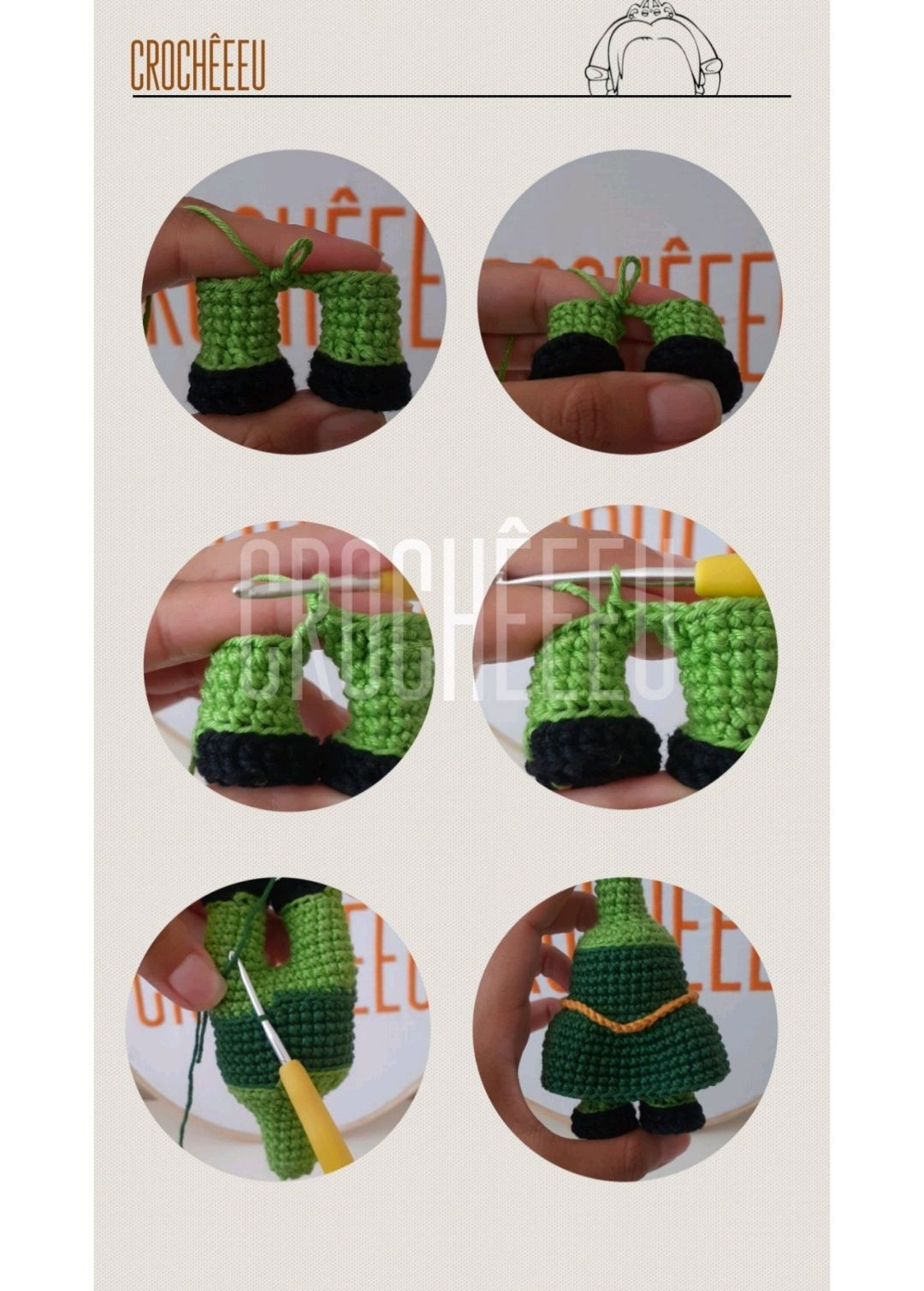 Patrón Amigurumi Fiona Crochet - Tutorial Completo