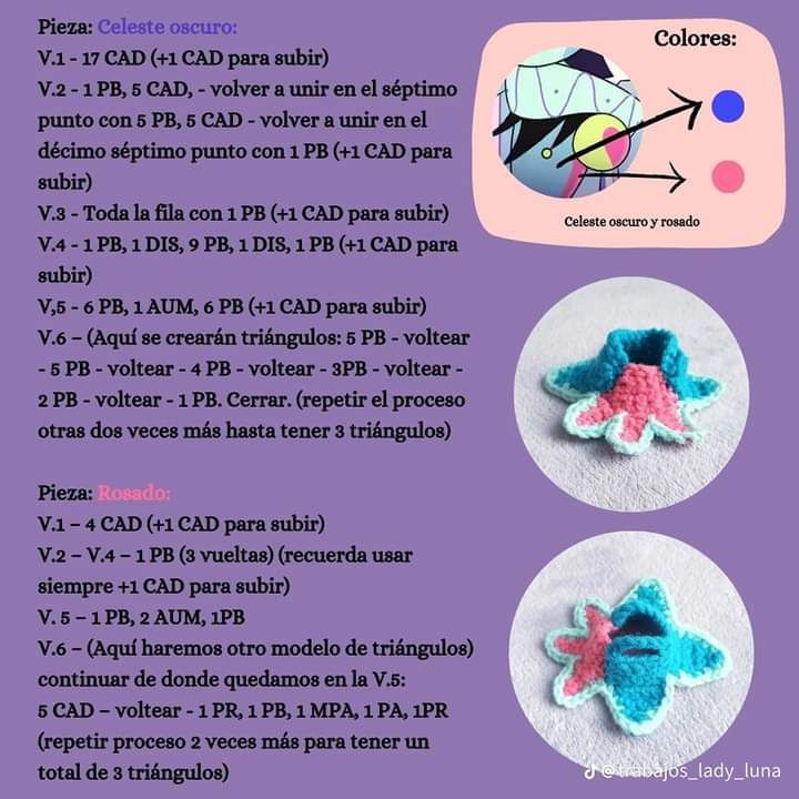 Patrón Amigurumi Fizzarolli Helluva Boss - Tutorial Paso a Paso