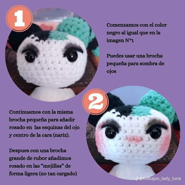 Patrón Amigurumi Fizzarolli Helluva Boss - Tutorial Paso a Paso