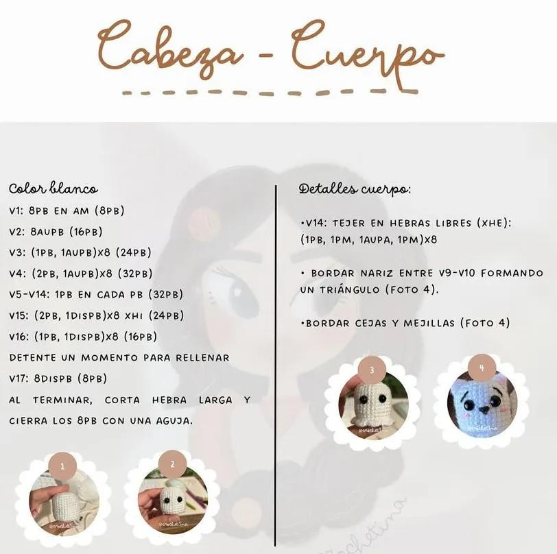 Patrón Amigurumi Gato Fantasma Halloween con Sombrero