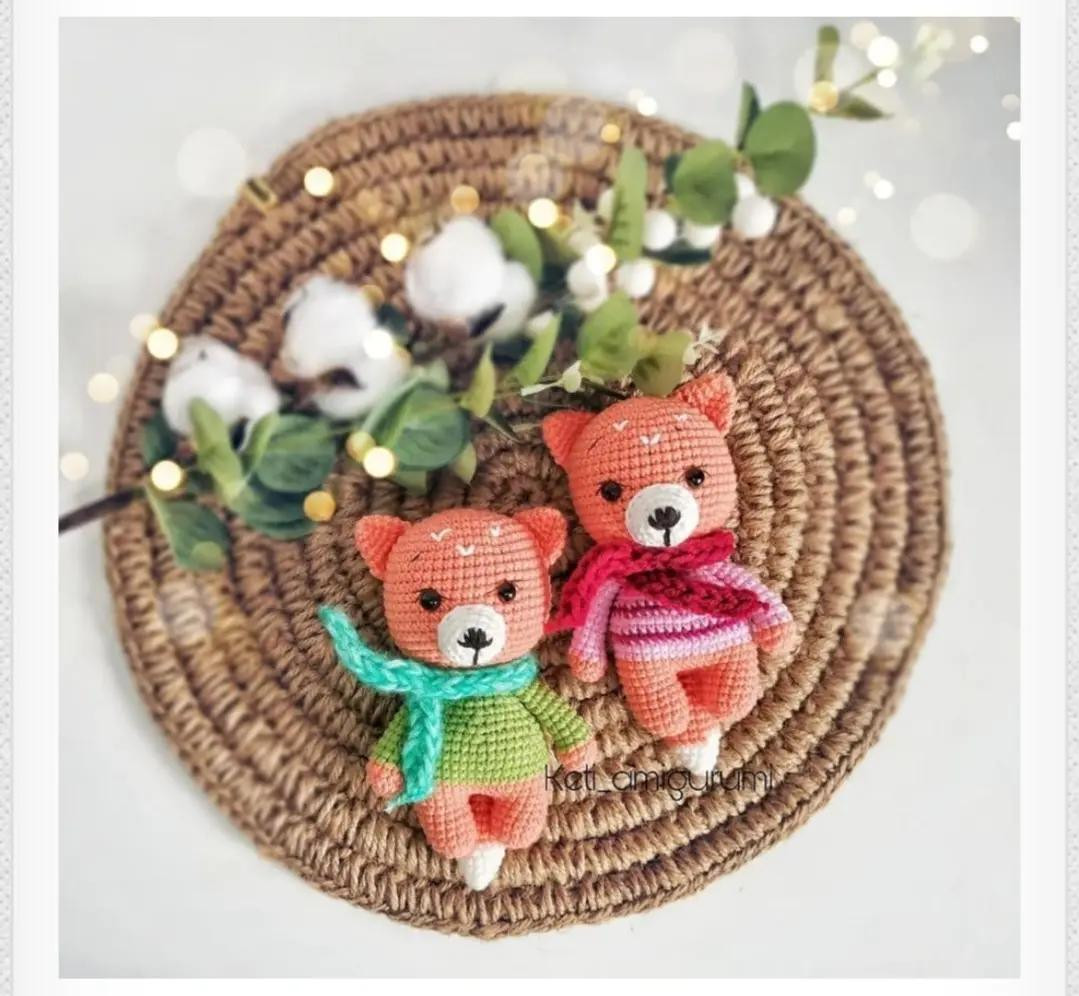 Patrón Amigurumi Gato Gratis: Tutorial Paso a Paso para Hacer Osito Tejido con YarnArt Jeans