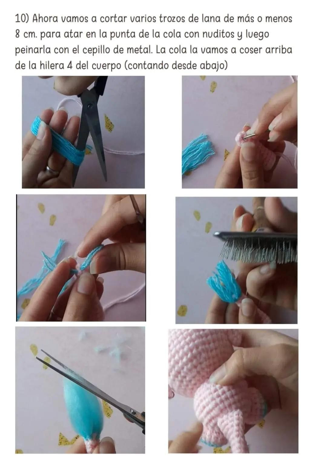 Patrón amigurumi gratuito Baby Baphomet: búp bê quỷ dễ thương với sừng và ngôi sao, hướng dẫn chi tiết bằng tiếng Tây Ban Nha