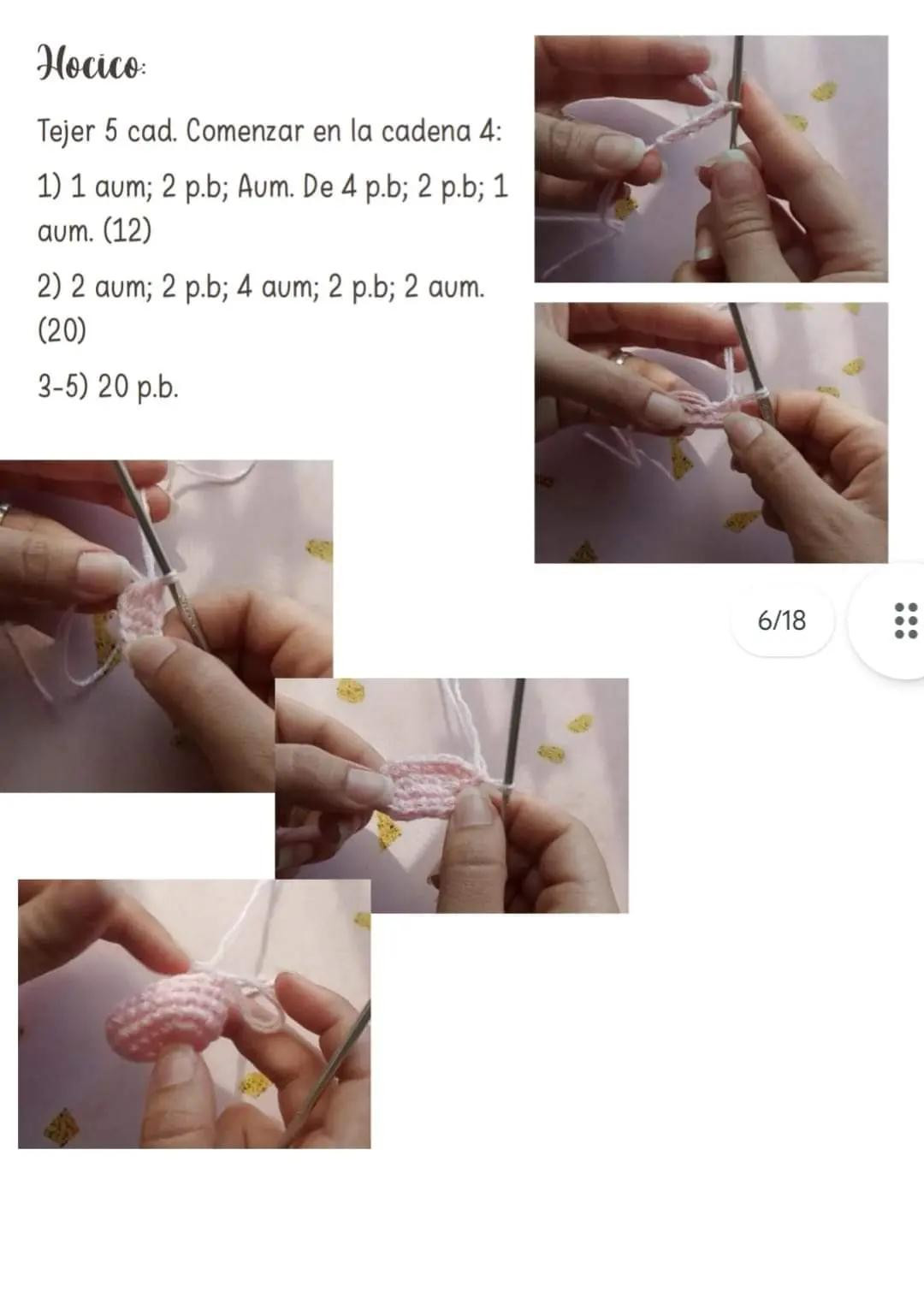 Patrón amigurumi gratuito Baby Baphomet: búp bê quỷ dễ thương với sừng và ngôi sao, hướng dẫn chi tiết bằng tiếng Tây Ban Nha