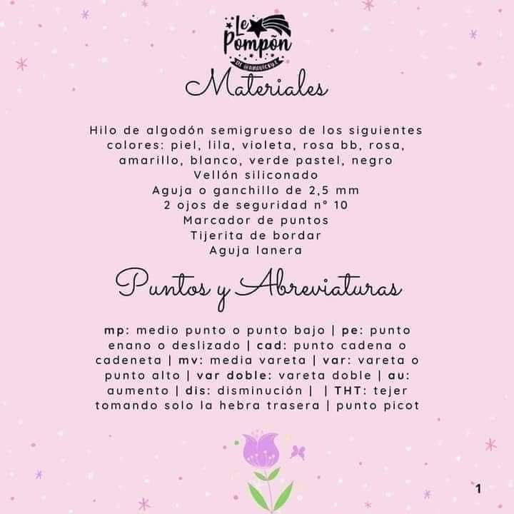 Patrón Amigurumi Hada Hadita Lollipop Gratis