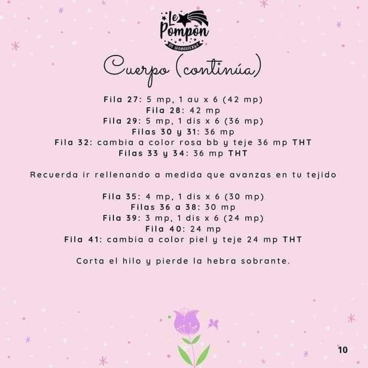 Patrón Amigurumi Hada Hadita Lollipop Gratis