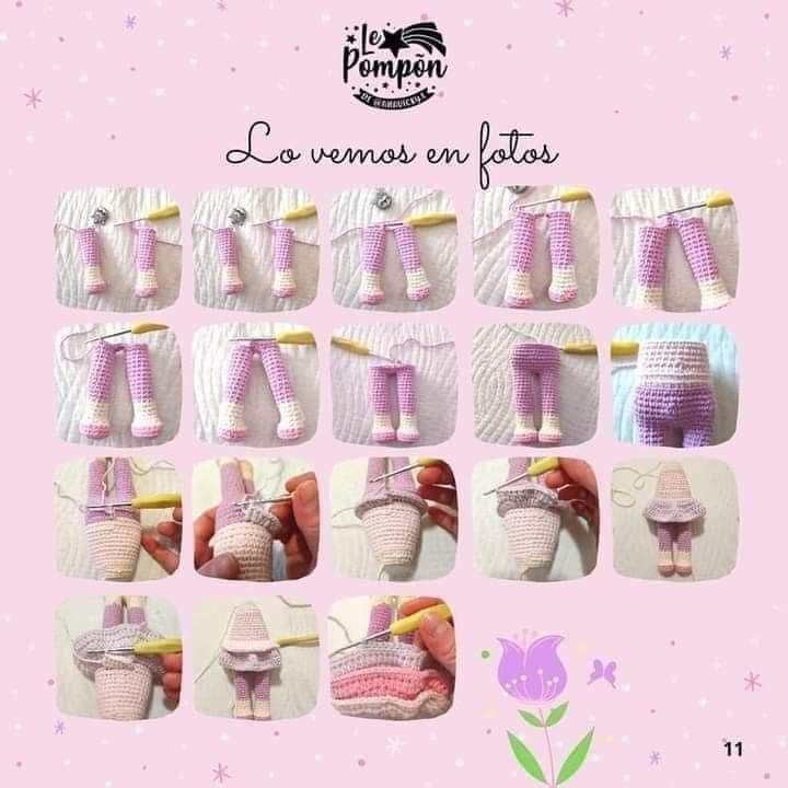 Patrón Amigurumi Hada Hadita Lollipop Gratis