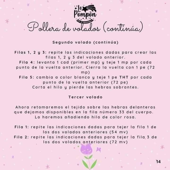 Patrón Amigurumi Hada Hadita Lollipop Gratis