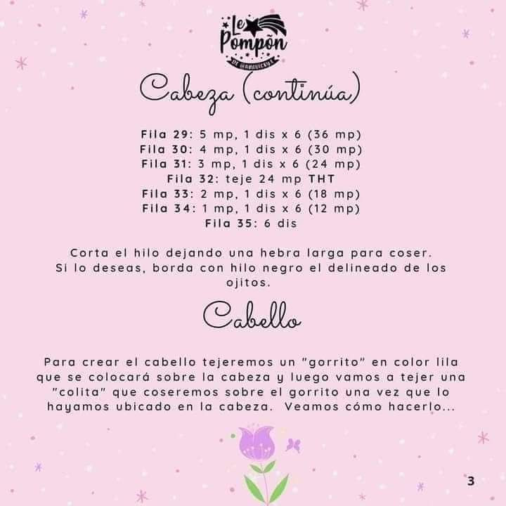 Patrón Amigurumi Hada Hadita Lollipop Gratis