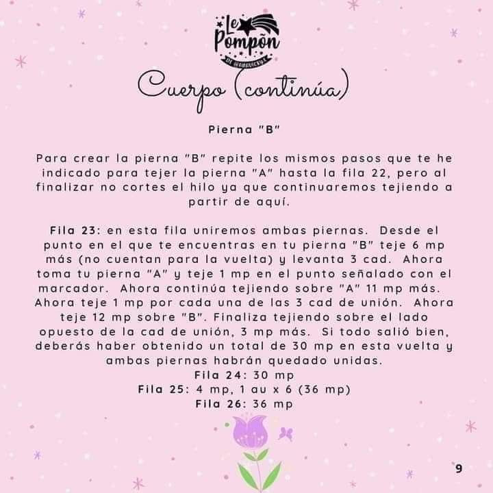 Patrón Amigurumi Hada Hadita Lollipop Gratis