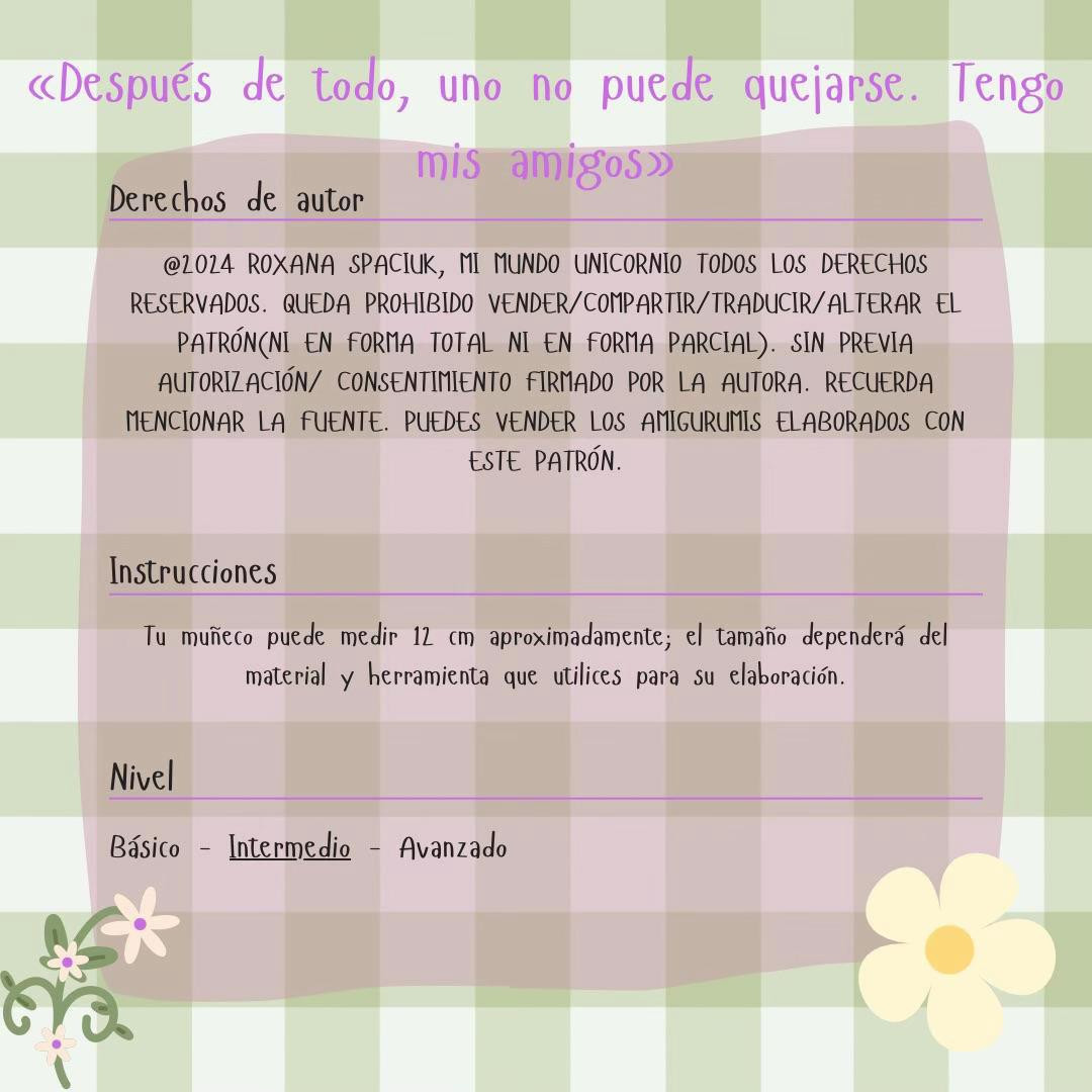 Patrón Amigurumi Igor: Conejo Violeta y Rosa