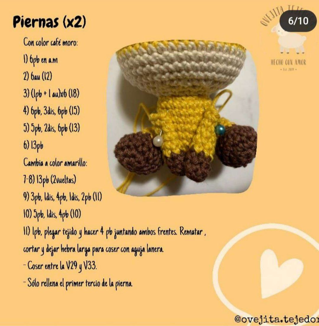 Patrón Amigurumi Jirafa Vainilla: Guía Paso a Paso y Materiales