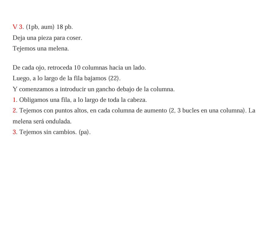 Patrón Amigurumi León Fácil Paso a Paso