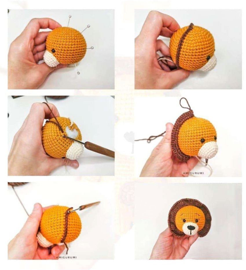 Patrón Amigurumi León Fácil Paso a Paso