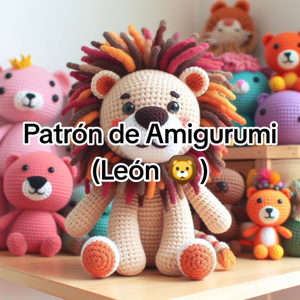 Patrón Amigurumi León Fácil Paso a Paso