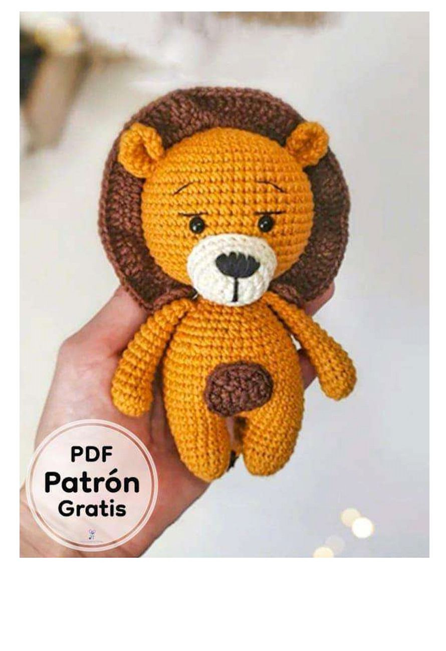 Patrón Amigurumi León Fácil Paso a Paso