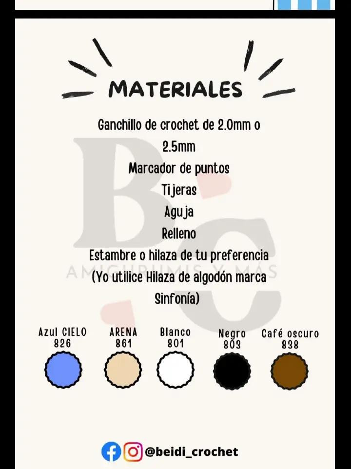 Patrón Amigurumi Lionel Messi - Tutorial Paso a Paso