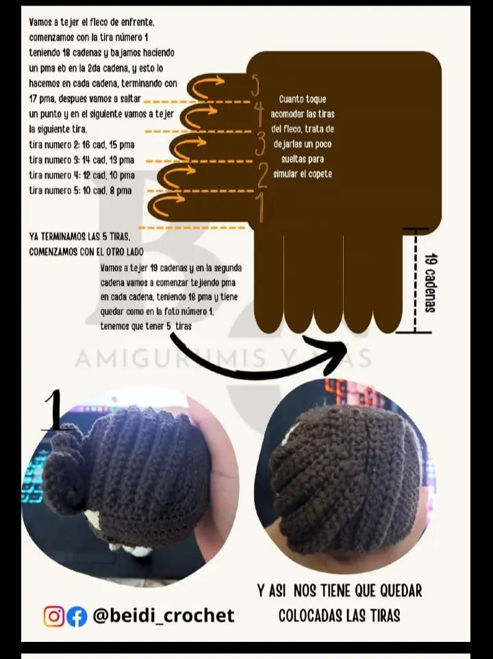 Patrón Amigurumi Lionel Messi - Tutorial Paso a Paso