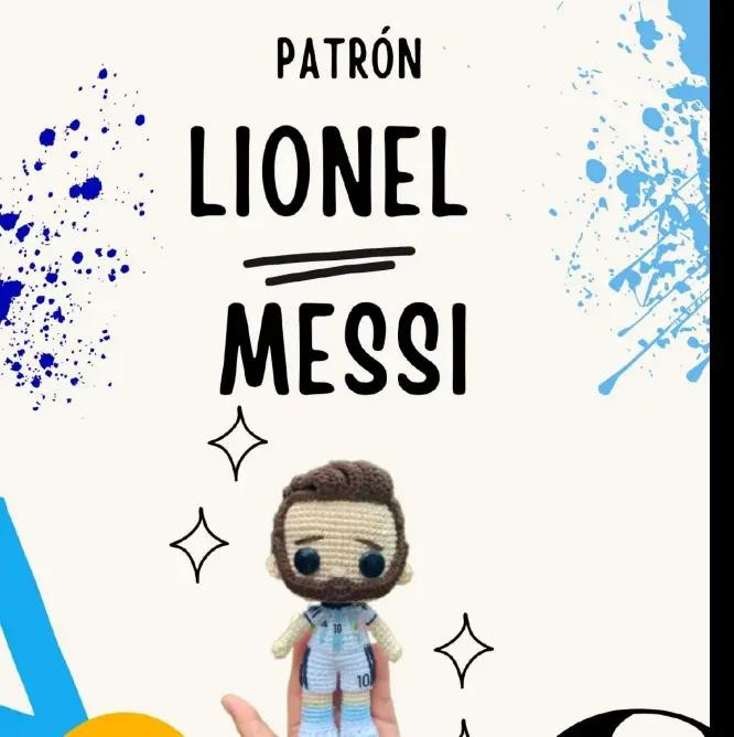 Patrón Amigurumi Lionel Messi - Tutorial Paso a Paso