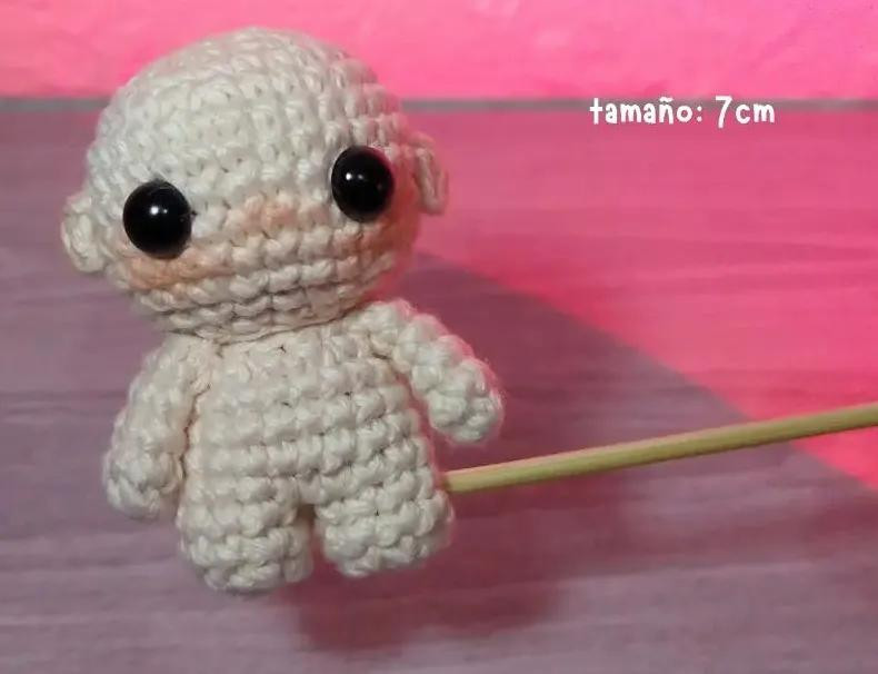 Patrón Amigurumi Mini Llavero: Tutorial Paso a Paso