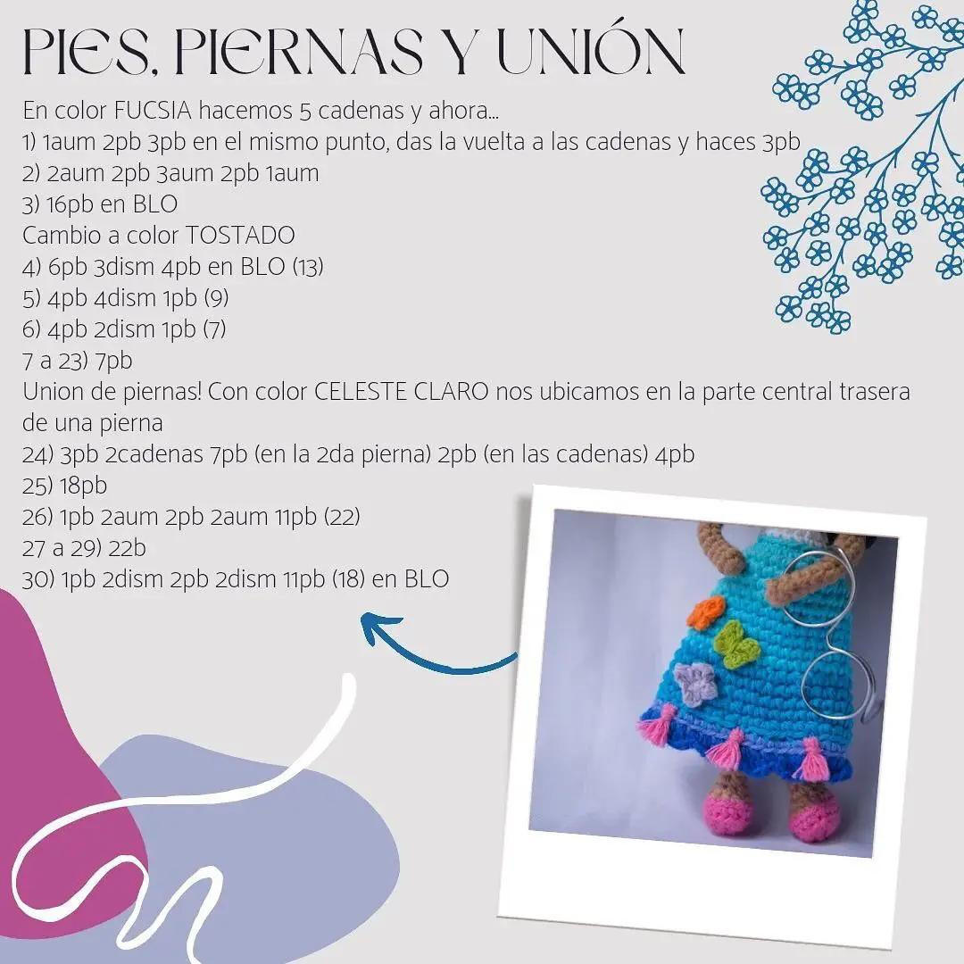 Patrón Amigurumi Mirabel Madrigal - Encanto