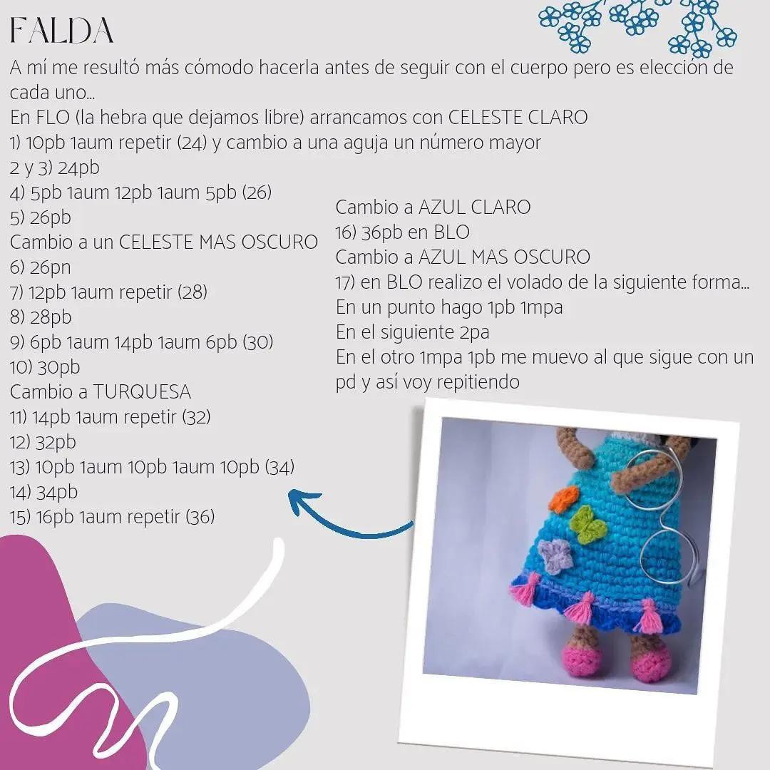 Patrón Amigurumi Mirabel Madrigal - Encanto