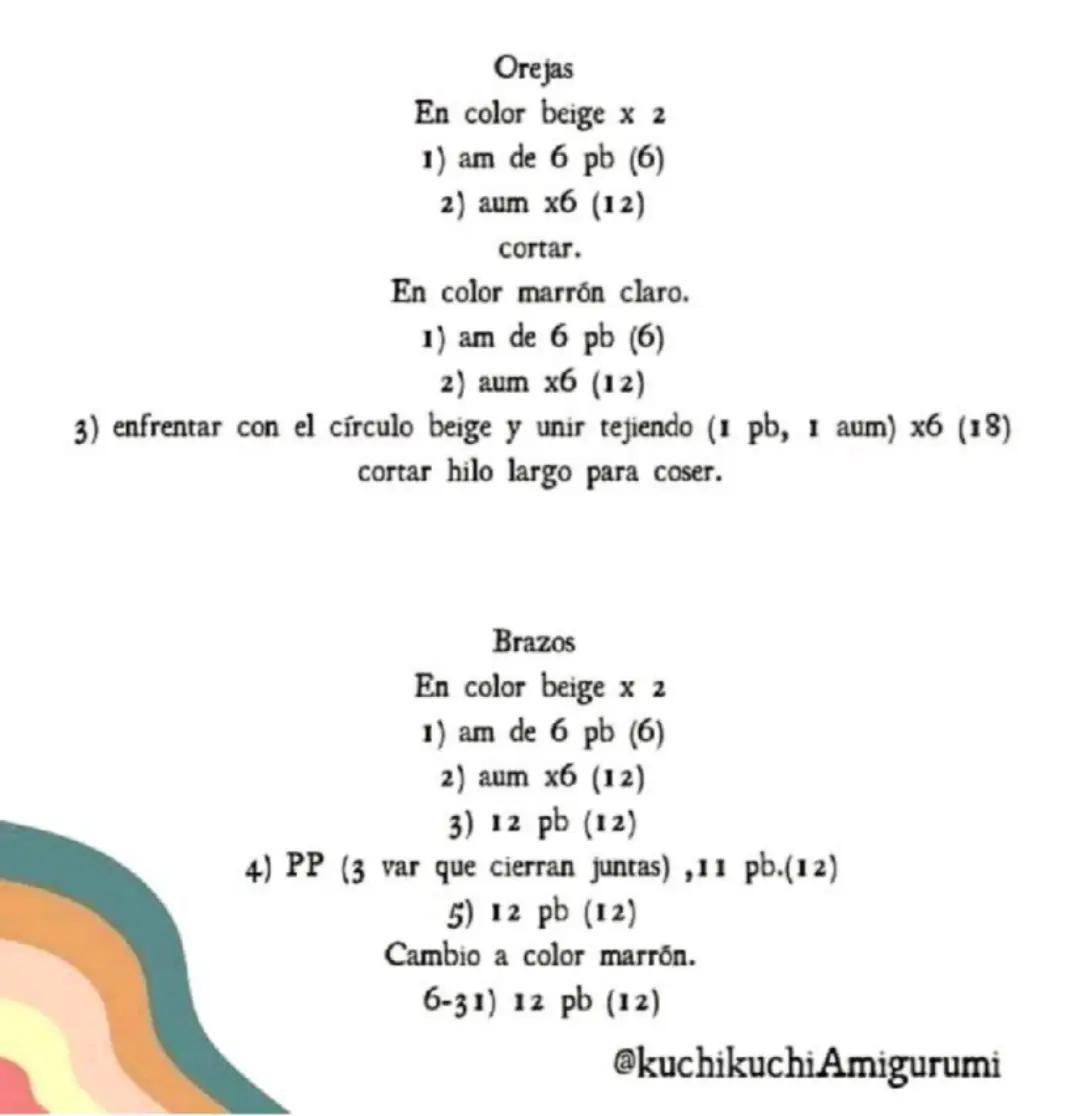 Patrón Amigurumi Mono Agarracortinas - Tutorial Completo