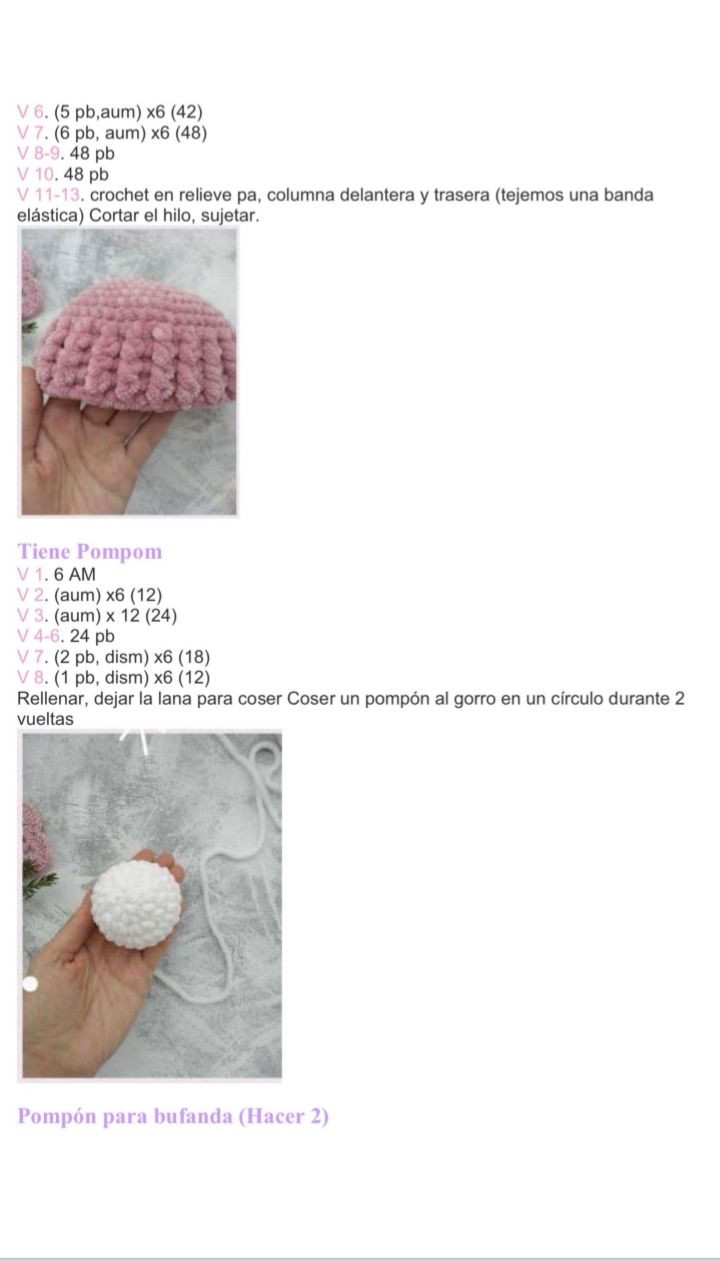 Patrón Amigurumi Muñeco de Nieve con Gorro y Bufanda