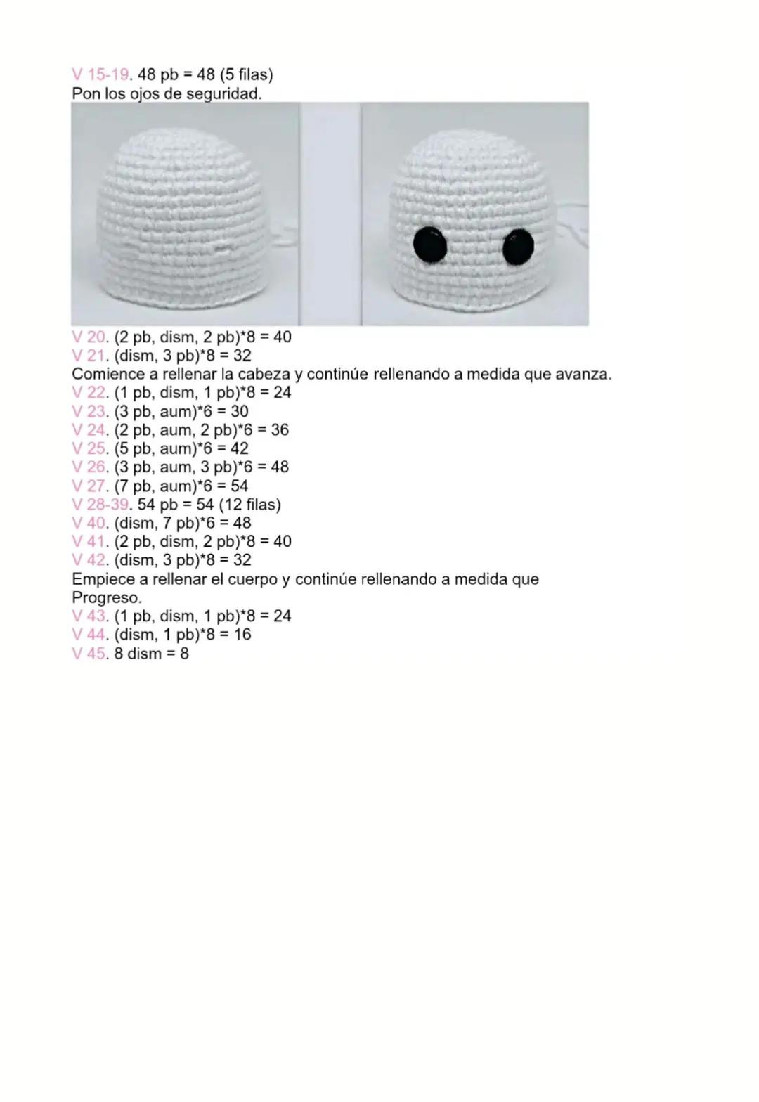 Patrón Amigurumi Muñeco De Nieve Gratis