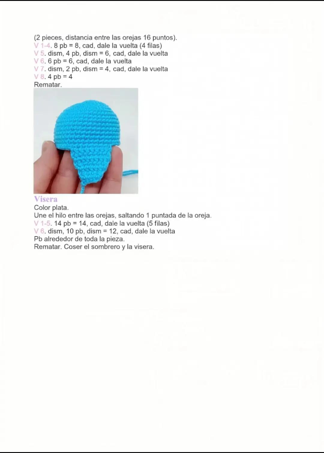 Patrón Amigurumi Muñeco De Nieve Gratis