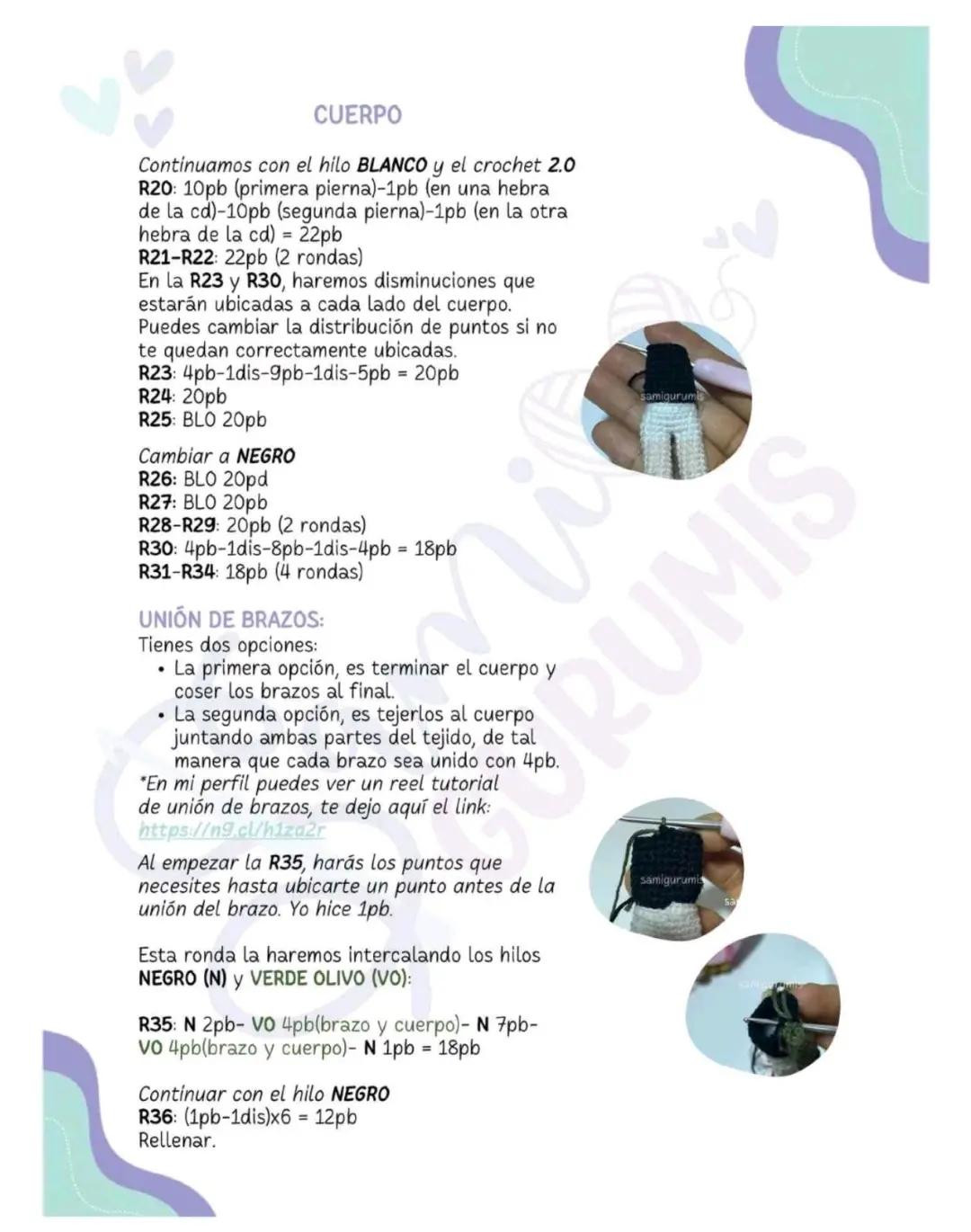 Patrón Amigurumi Niña con Gafas y Vestido Escolar