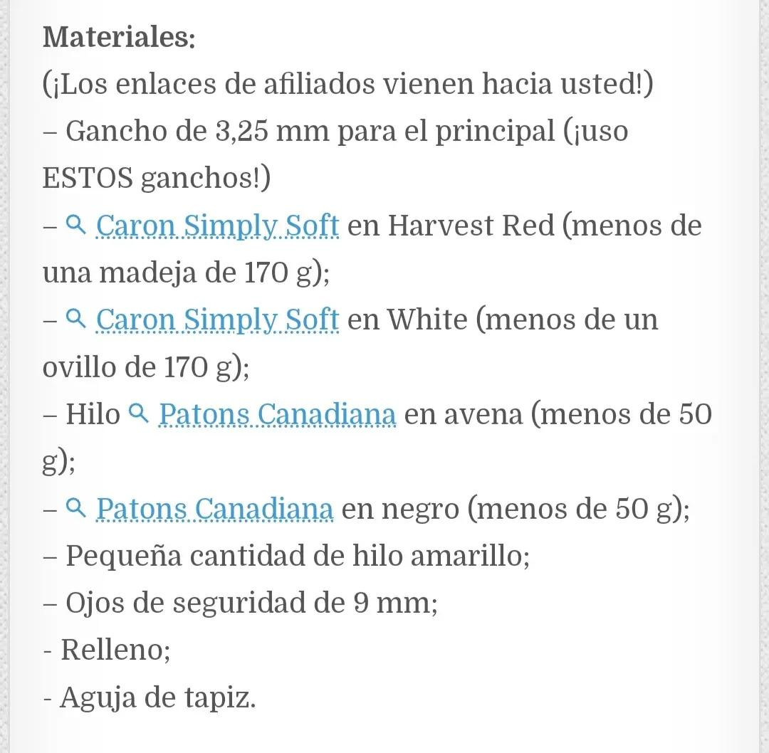 Patrón Amigurumi Papá Noel Gratis: Búp bê ông già Noel móc len với hướng dẫn chi tiết