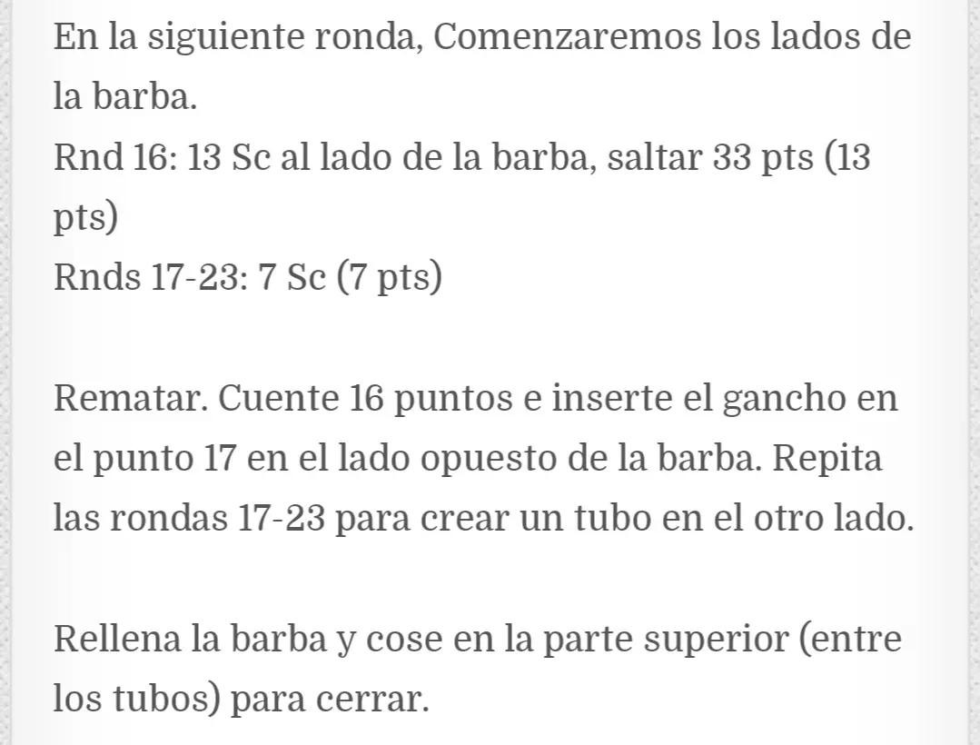 Patrón Amigurumi Papá Noel Gratis: Búp bê ông già Noel móc len với hướng dẫn chi tiết