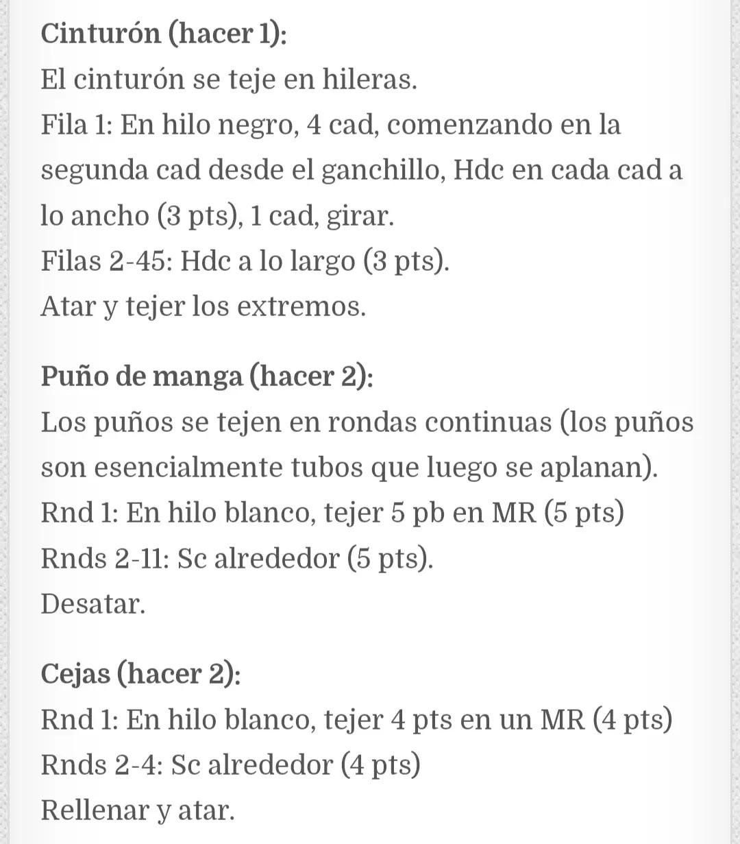 Patrón Amigurumi Papá Noel Gratis: Búp bê ông già Noel móc len với hướng dẫn chi tiết