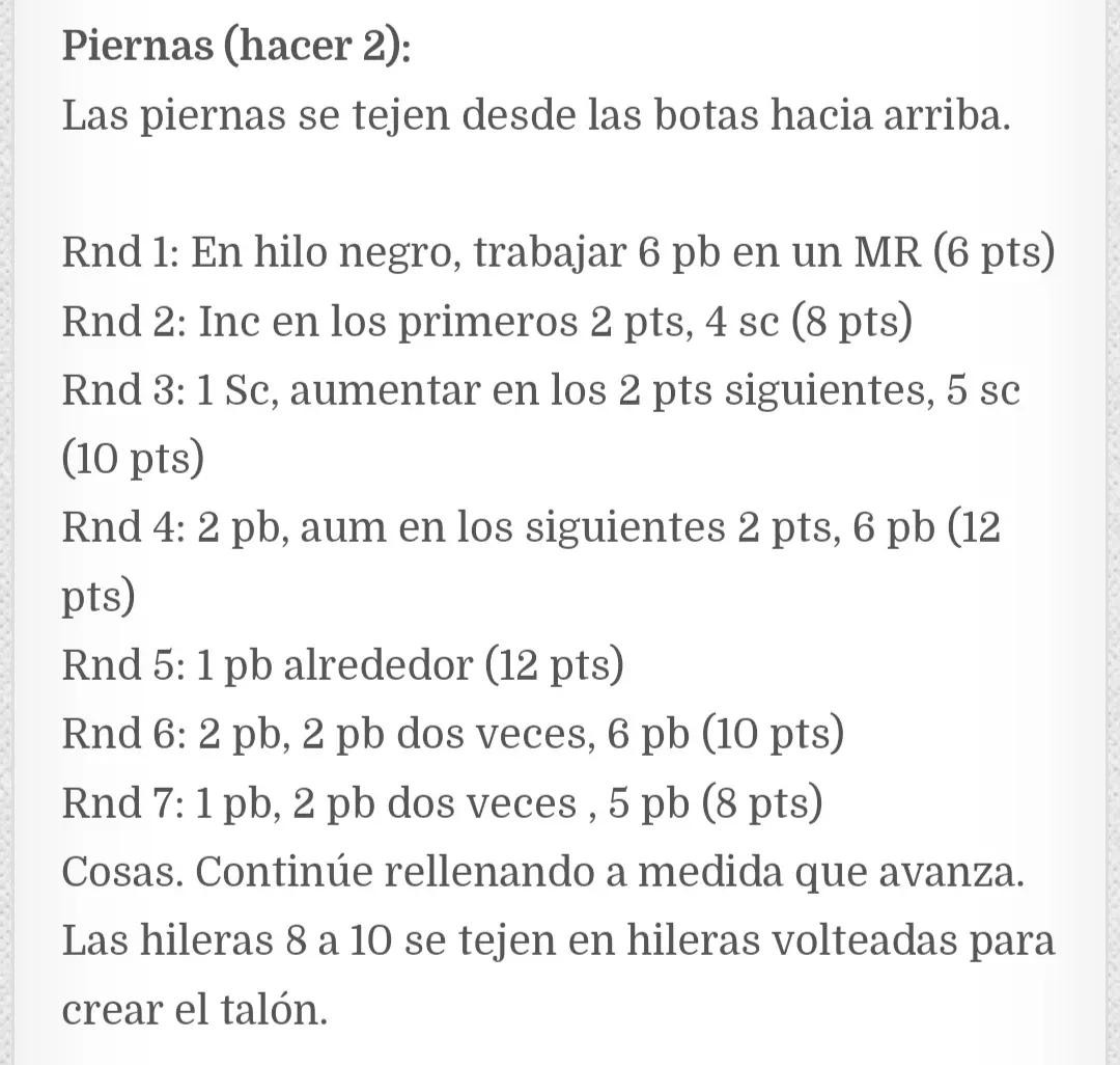 Patrón Amigurumi Papá Noel Gratis: Búp bê ông già Noel móc len với hướng dẫn chi tiết