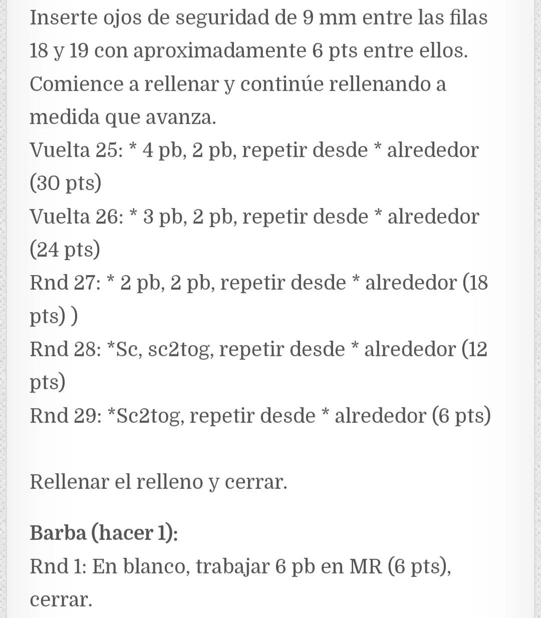 Patrón Amigurumi Papá Noel Gratis: Búp bê ông già Noel móc len với hướng dẫn chi tiết