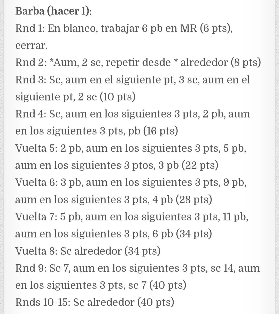 Patrón Amigurumi Papá Noel Gratis: Búp bê ông già Noel móc len với hướng dẫn chi tiết