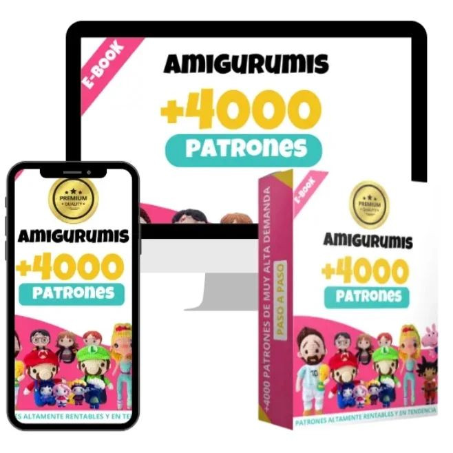 Patrón Amigurumi Pesebre: María, José y el Niño Jesús con instrucciones paso a paso